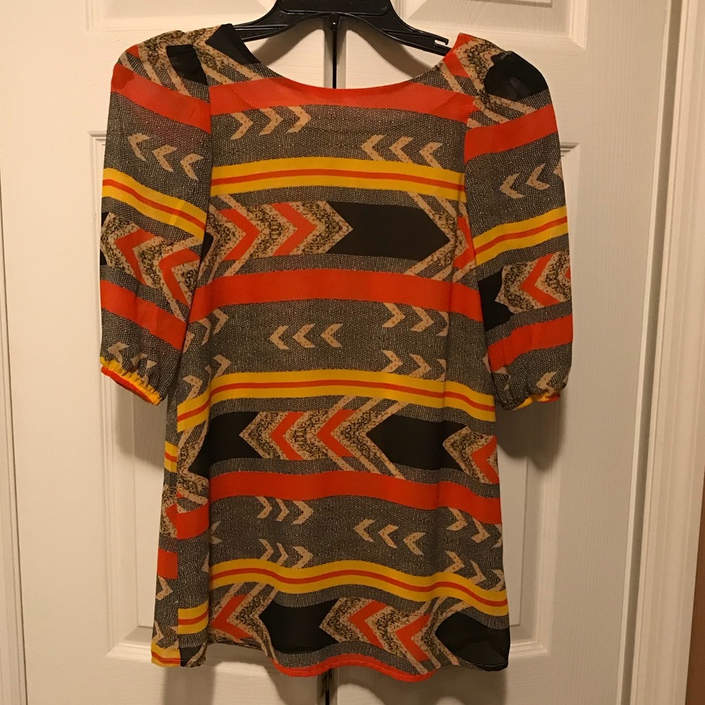 Girls flowing tunic top